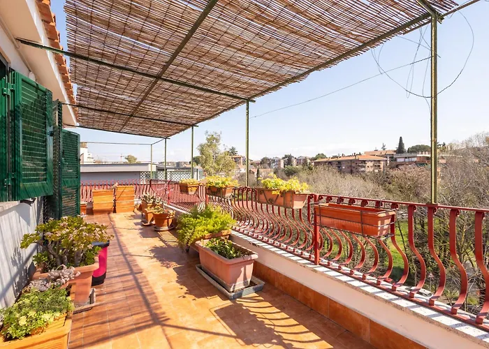 Apartamento La Terrazza Sui Tigli Eur Metro Laurentina