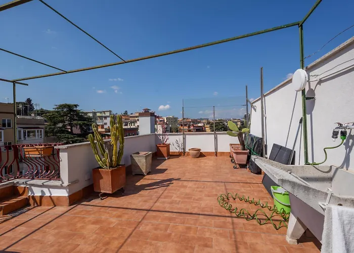 Daire La Terrazza Sui Tigli Eur Metro Laurentina *