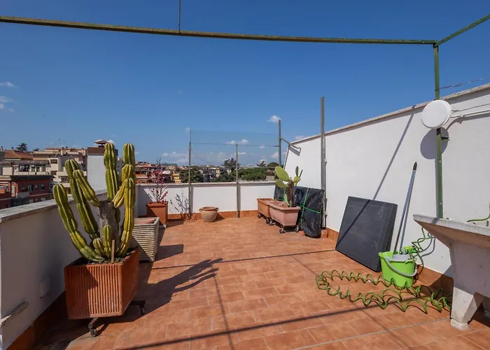 Apartamento La Terrazza Sui Tigli Eur Metro Laurentina