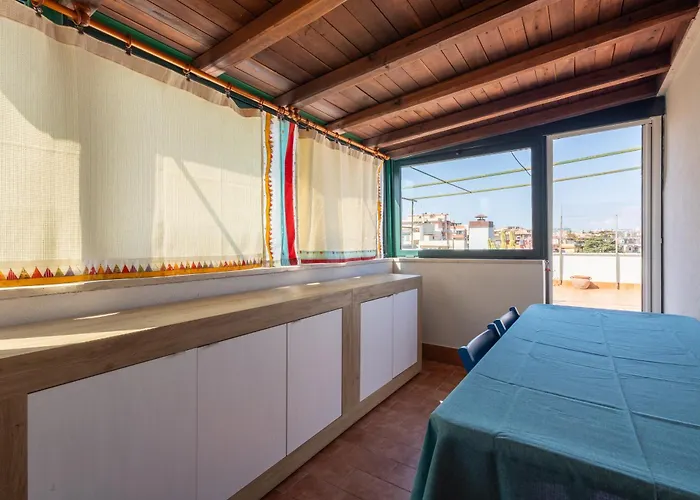 La Terrazza Sui Tigli Eur Metro Laurentina Apartamento Roma