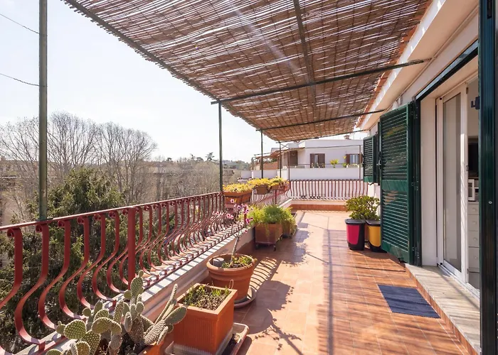 Apartamento La Terrazza Sui Tigli Eur Metro Laurentina *